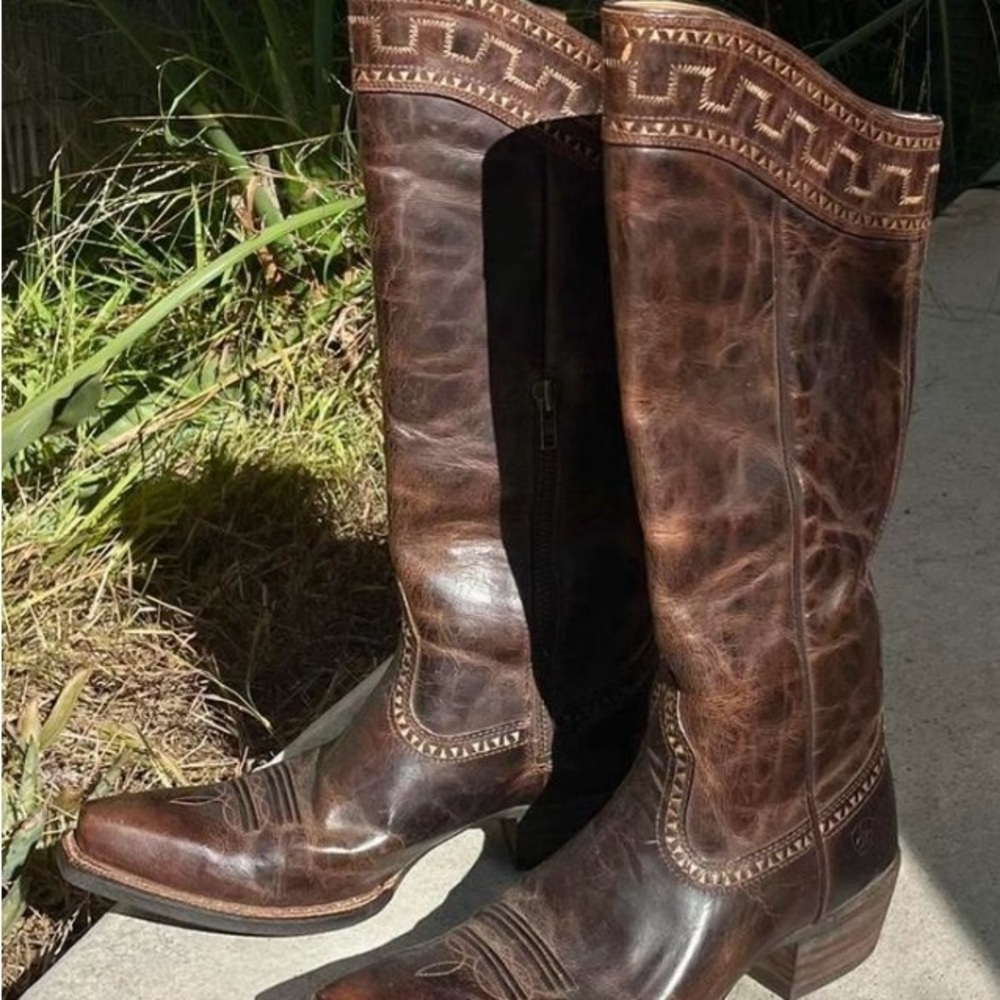 Ariat Women's Brown Western Boots Size 11